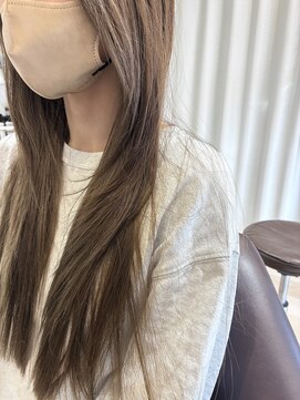 【L by first】ばっさり顔周りレイヤー