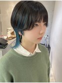 推しカラー/インナーカラー/ダブルカラー/池袋駅/ボブ