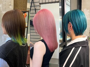 kashibi【カシビ】【3月中旬NEW OPEN（予定）】の写真/髪質改善×デザインカラー◎オーガニックの優しさで、してみたかったカラーが叶う。縮毛矯正との併用もOK