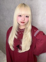 グリス(GRIZZ)&nbsp;【Whiteblonde】シールエクステ/三ノ宮/エクステサロン
