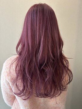 ガガ(GAGA) ブリーチあり×ピンクバイオレット