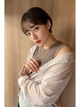 トイロ 横浜(Toiro) 丸みショートマッシュショートくびれショートシースルーバング