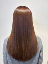 エイム ヘア リアム 調布店(eim hair liam)&nbsp;ストレートロング/春カラー/透明感カラー/白髪染め/20代30代40代