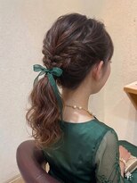 テラス(Terrace)&nbsp;【Terrace】編み込みポニーテール
