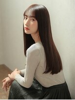 リュドール 名駅(Rue D'or)&nbsp;艶髪ストレート×シースルーバング