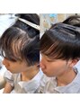 ロカフェローズ 横浜 桜木町(LOCA FELLOWS)&nbsp;ピンとならない前髪縮毛矯正！お任せください！