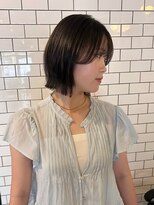 シャルムバイサラ(charme by sarah) 切りっぱなしボブ/表面レイヤー