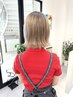カット&ケアブリーチ使用ダブルカラー(ブリーチ含む)
