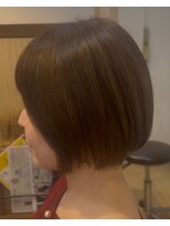 ハピネスフィール 宇治店(Happiness FEEL) 大人ショートミルクブラウンナチュラルショート