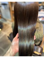 ナンバー イル デュッカ 札幌(N° il duca) 髪質改善×マロンベージュ