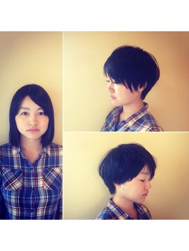 ゴエン ヘアーデザイン(goen hair design) Before&after ショート