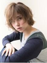 ローラン(ROULAND)&nbsp;くせ毛風小顔とろみワンカールバレイヤージュ