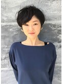 【Leh】頭の形を綺麗に魅せる エッジショート