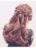 【BLUEFAIRY】お呼ばれセット★フルールヘアアレンジ