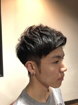 ディスパッチヘアー 今津店(DISPATCH HAIR)&nbsp;ツーブロックｘ無造作ショート