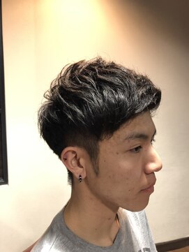 ディスパッチヘアー 今津店(DISPATCH HAIR) ツーブロックx無造作ショート