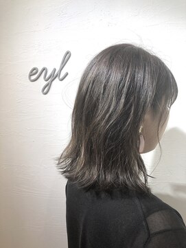 エイル 西梅田(eyl) ラフナチュラル外ハネスタイル