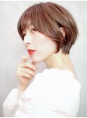 丸みが可愛い☆大人ショートボブ【BEKKU 恵比寿】吉永