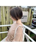 シンプルショートボブ！抜け感◎