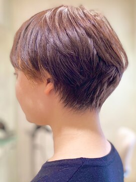 レンジシキチジョウジ (RENJISHI KICHIJOJI) 前髪インナーカラーハンサムショート【RENJISHI 松岡】