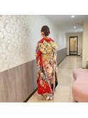振袖着付け