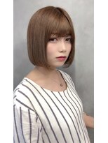 アイユー(ii+U)&nbsp;インスタ【chokihara】大人かわいい 小顔 ボブ 10代20代30代