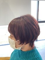 シャルムヘアー 松江店(charme hair) コンパクトウルフ×レッド