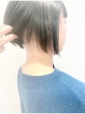 【松戸 藤原】秋冬　前下がりボブ　刈り上げ