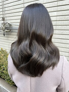 アソビセカンド 原宿(ASOBI 2nd) アッシュグレー　20代/30代/ブリーチなし