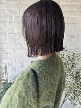 ユナイテッドビューティー 金沢(UNITED BEAUTY) 切りっぱなしボブ