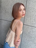 ラ キング(LA KING)&nbsp;色気ミルクティーボブ