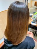 髪にドラマを。髪質改善縮毛矯正 ケアストレート