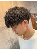 ツイスパ スパイラル 波巻き パーマ