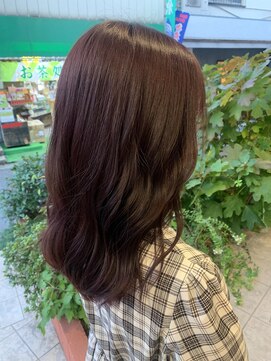 ヘアークリアー 川口鳩ケ谷 チェリーカラー