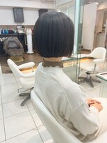 ヘアアンドデイスパ アグー(hair&dayspa AGU) ぱっつんミニボブ