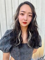 ガルボ ヘアー(garbo hair)&nbsp;ハイトーンデザインカラープルエクステ10代20代