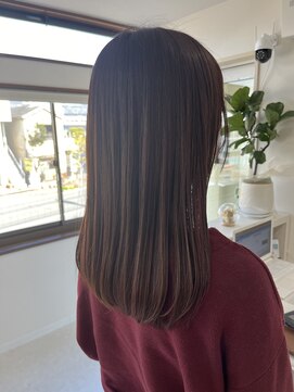 メロウ(mellow) 酸熱トリートメント×ピンクバイオレット