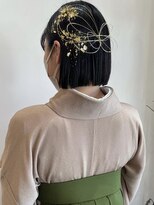 ジュイール(Jouir)&nbsp;シンプルボブ×水引金箔