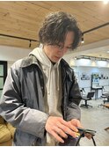 洒落感ニュアンスパーマ