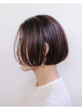 ルプラ ガーデン(le-pla garden) ショートボブ#ブリーチなし#ショートカット#ダメージレスカラー