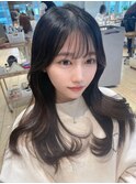 表参道アフロート張替　ロングヘアくびれシルエット