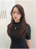 髪質改善＊レイヤーカット秋色カラー＊美髪【Zina 千葉】