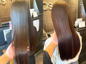 オプスヘアーアネロ(OPS HAIR ANELLO)の写真/≪美容業界で話題沸騰!!最高級トリートメントを使用≫髪の悩み修復にとことん向き合ってくれるサロン♪