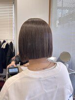 ネオリーブウリ 二子玉川店(Neolive uri)&nbsp;黒髪ボブルフネビージュ小顔ワンレン《二子玉川》