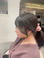 ウルア 吉祥寺店(ULUA)&nbsp;【ヨシンモリヘア】韓国ヘア☆顔周りレイヤー☆吉祥寺