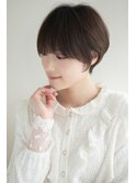 【Rire-リル銀座-】丸みショートボブ!