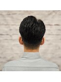 眼鏡のかけやすいビジネスショートヘア