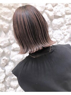 ヘアサロン エフ 渋谷(F) #バレイヤージュ#ハイライト#白髪ぼかし#アンブレラカラー