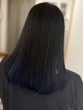 ミンティング(MINTing) ミディアム/ハイライト/ナチュラルブリーチ/ブルー