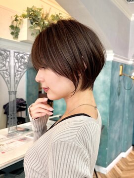 ロンド 銀座(Lond) ●杉浦くびれヘア/アプリコットオレンジ/ショート/韓国25
